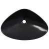 Lavabo 58.5x39x14 cm cerámica negro 4