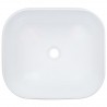 Lavatório 44.5x39.5x14.5 cm cerâmica branco 3