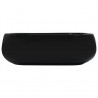Lavabo 44.5x39.5x14.5 cm cerámica negro 4