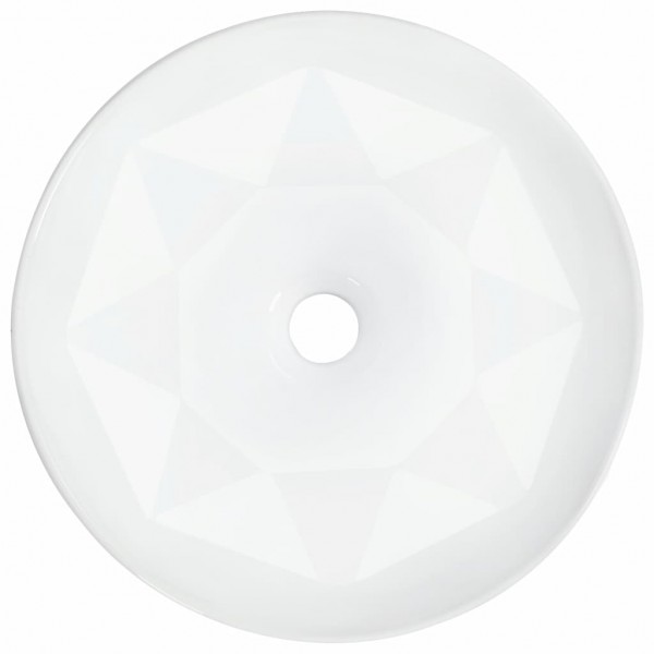 Lavatório 36x14 cm cerâmica branco M 3