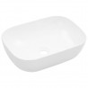 Lavabo 45.5x32x13 cm cerámica blanco 1