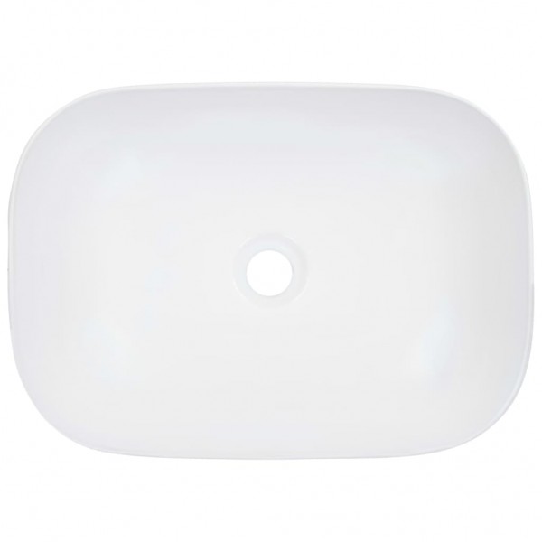 Lavabo 45.5x32x13 cm cerámica blanco M 4