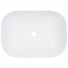 Lavabo 45.5x32x13 cm cerámica blanco 4
