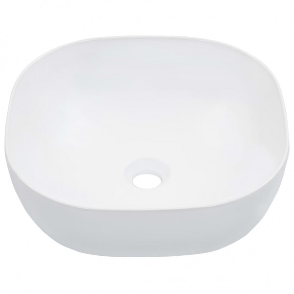 Lavabo 42.5x42.5x14.5 cm cerámica blanco M 2