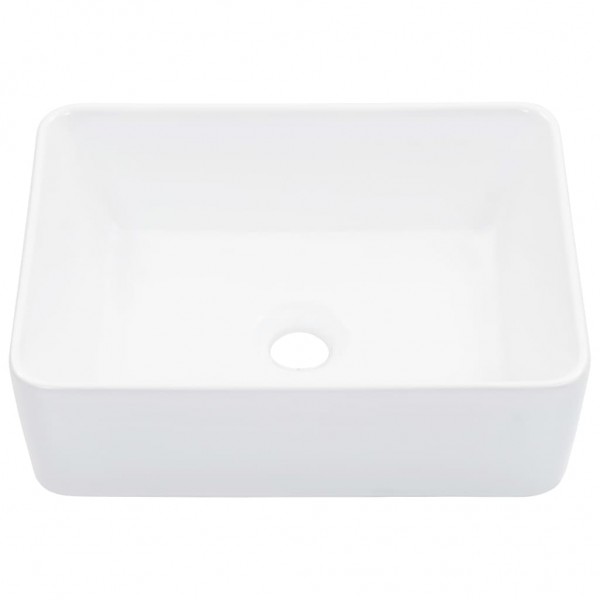 Lavabo 40x30x13 cm cerámica blanco M 2