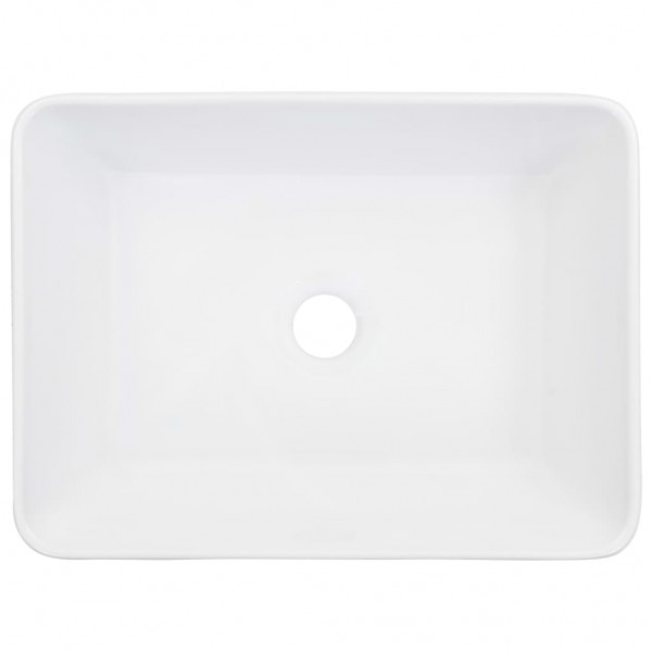 Lavabo 40x30x13 cm cerámica blanco M 3