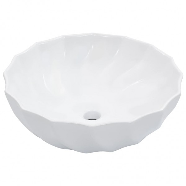 Lavabo 46x17 cm cerámica blanco D