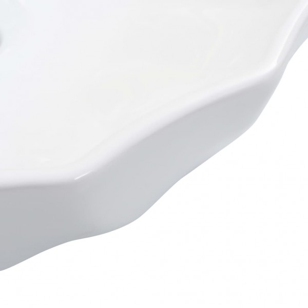 Lavabo 46x17 cm cerámica blanco M 5