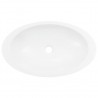 Lavabo 59.3x35.1x10.7 cm resina mineral/mármol blanco 5