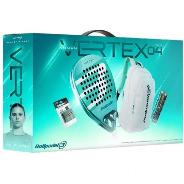 Pack Pala de pádel Bullpadel Vertex 04 Pro Line W 2026 D