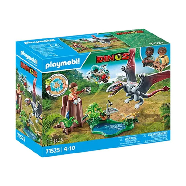 Playmobil Observatorio con Dimorphodon D