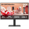 Monitor LG 27" IPS 27BA65QB-B negro 1