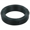 Arame para prender cerca 250 m 2.3/3.8 mm aço preto esverdeado 1