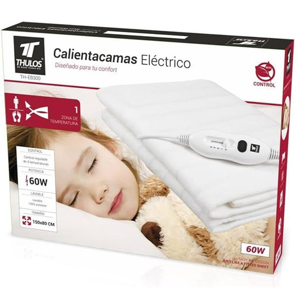 Cobertor elétrico Thulos TH-EB300 branco M 3