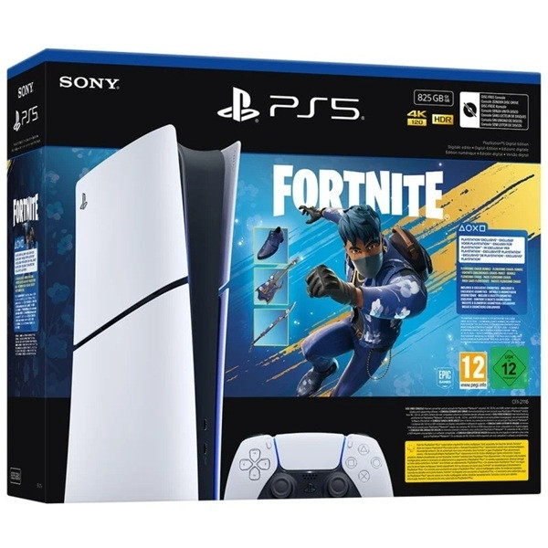Videoconsola SONY PS5 825GB + Fortnite Flowering Chaos blanco D