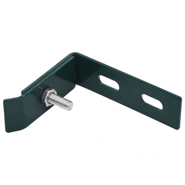 Conector de esquina para pared 10 sets verde M 2