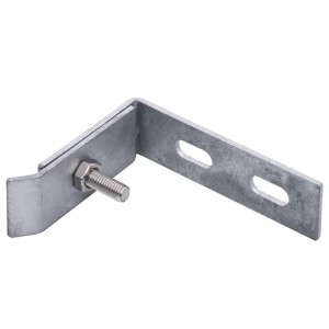 Conector de esquina para pared 10 sets plateado H