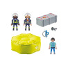 Playmobil Observatorio con Dimorphodon Starter Pack Misión espacial Bomberos con colchoneta 2