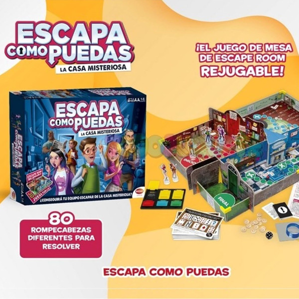 Juego de mesa BIZAK ESCAPA COMO PUEDAS M 3