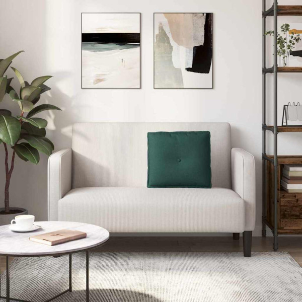 Cojín de Espalda Verde oscuro 50 x 19 x 45 cm tela M 4