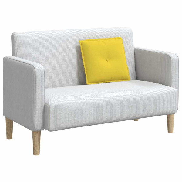 Cojín de Espalda Amarillo Claro 50 x 19 x 45 cm tela M 3