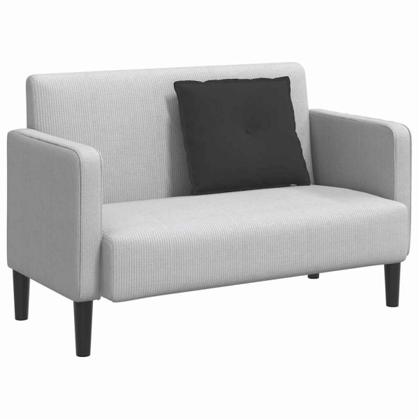 Cojín de Espalda Negro 60 x 50 cm Tela de microfibra M 3