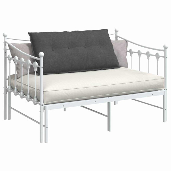 Cojín de Espalda Gris oscuro 100 x 50 cm Tela de pana M 3