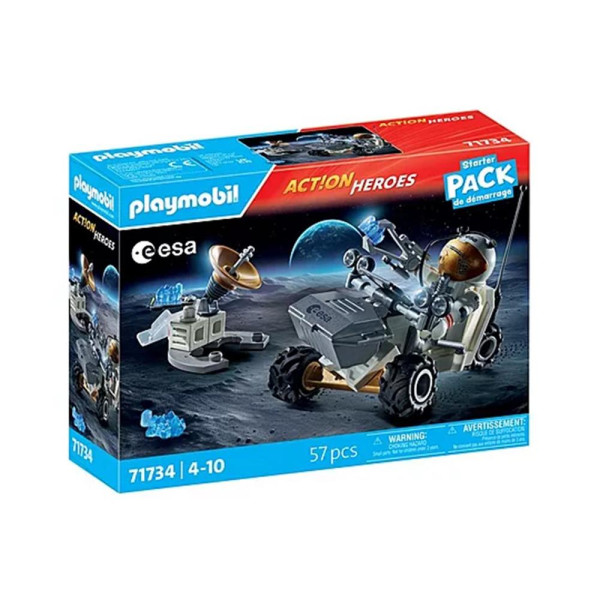 Playmobil Observatorio con Dimorphodon Starter Pack Misión espacial D