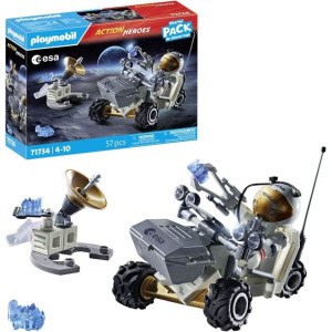 Playmobil Observatorio con Dimorphodon Starter Pack Misión espacial H