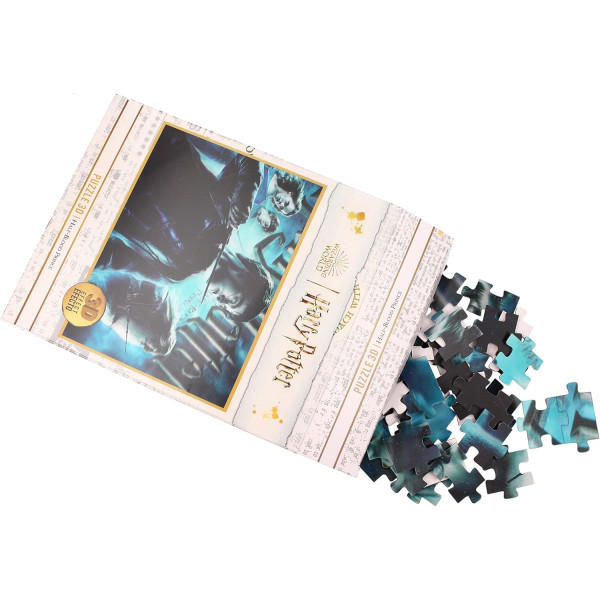 Puzzle 100 pôster com efeito 3D Harry Potter e o Enigma do Príncipe Harry Potter M 3