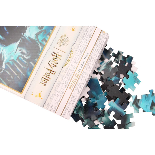 Puzzle 100 pôster com efeito 3D Harry Potter e o Enigma do Príncipe Harry Potter M 4