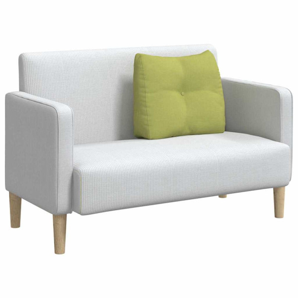 Cojín de Espalda Verde claro 60 x 24 x 50 cm tela M 3