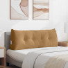 Cojín de Espalda Marrón 120 x 24 x 50 cm Terciopelo 1
