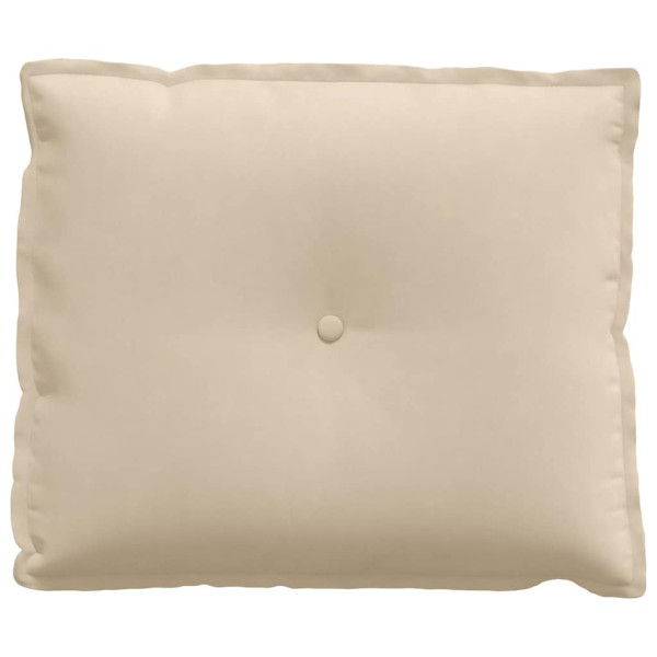 Cojín de Espalda Crema 60 x 50 cm Tela de microfibra M 5