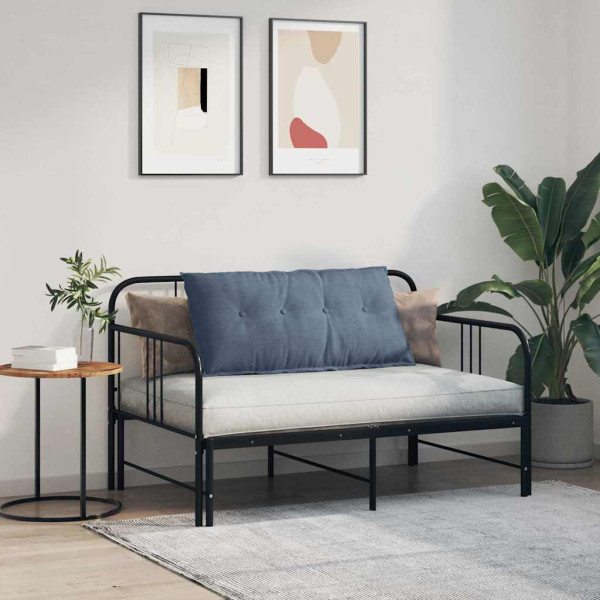 Cojín de Espalda Azul 100 x 50 cm Tela de pana M 4