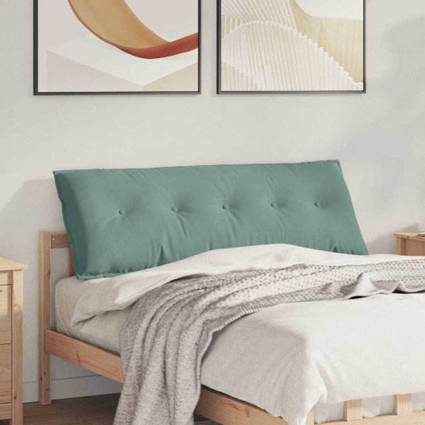 Cojín de Espalda Verde Mar 140 x 50 cm Tela de pana D