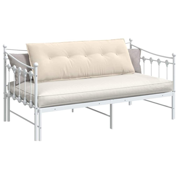 Cojín de Espalda Beige 140 x 50 cm Tela de microfibra M 3