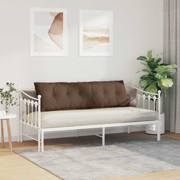 Cojín de Espalda Marrón 160 x 19 x 50 cm tela M 4