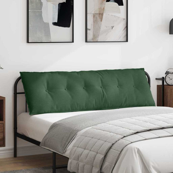 Cojín de Espalda Verde Selva 160 x 50 cm Tela de pana D