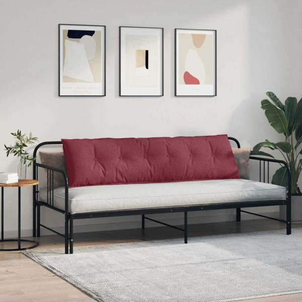 Cojín de Espalda Rojo vino 180 x 19 x 50 cm tela M 4