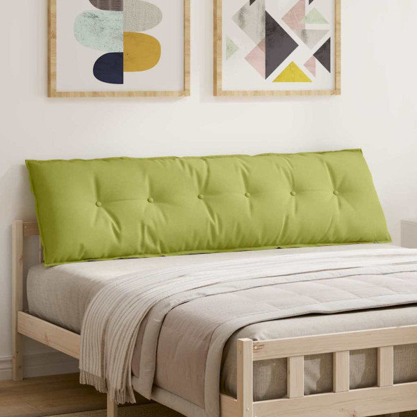 Cojín de Espalda Verde claro 180 x 19 x 50 cm tela D