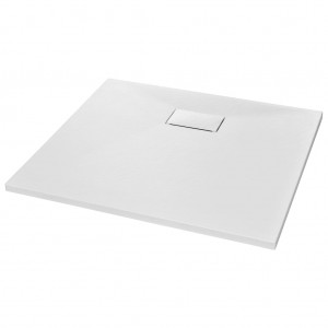Plato de ducha SMC blanco 90x80 cm H