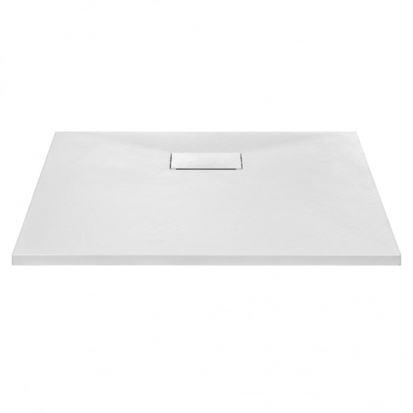 Plato de ducha SMC blanco 90x80 cm M 4