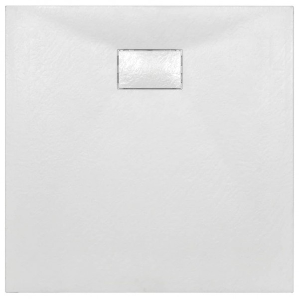 Plato de ducha SMC blanco 90x90 cm M 5