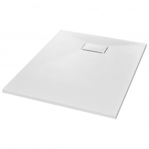 Plato de ducha SMC blanco 100x80 cm H
