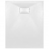 Plato de ducha SMC blanco 100x80 cm 5