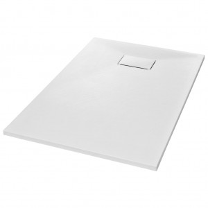 Plato de ducha SMC blanco 120x70 cm H