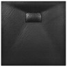 Plato de ducha SMC negro 80x80 cm 5