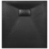 Plato de ducha SMC negro 90x80 cm 5