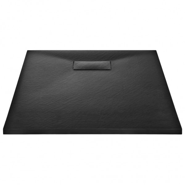 Plato de ducha SMC negro 100x70 cm M 4